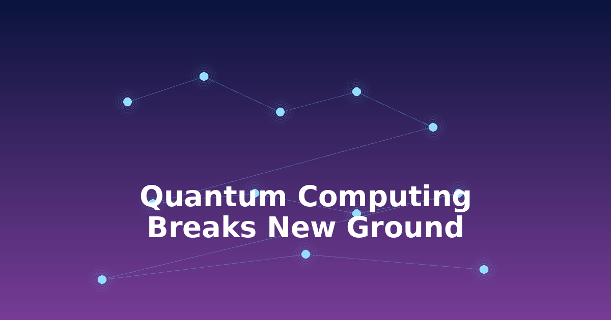 Quantum Computing Breaks New Ground — IBM Unveils 10,000-Qubit Roadmap