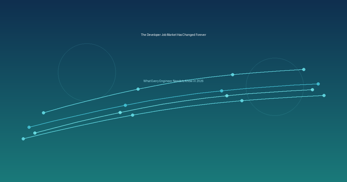 The Developer Job Market Has Changed Forever — What Every Engineer Needs to Know in 2026